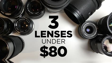 cheap lenses that are good